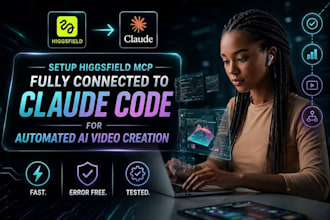 connect higgsfield mcp to claude code for ai video automation
