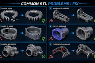 optimize your stl file for 3d printing and make it print ready