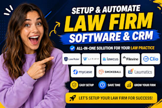 setup law ruler, litify lawcus filevine clio mycase smokeball lawmatics law firm