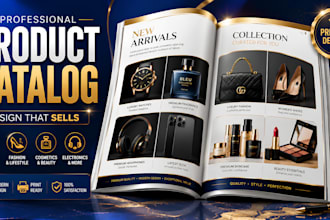 brochure design, product booklet, and catalog design