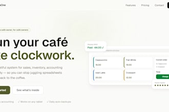 do a website and create software