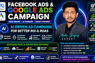 run ai driven facebook and google ads