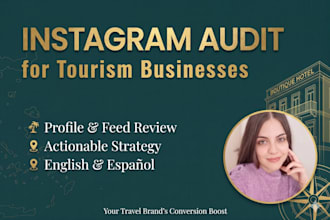 do a professional instagram audit for your tourism business