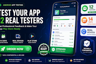 provide 12 testers for google play console closed testing