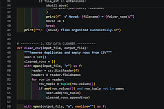 write a python script to automate your repetitive tasks