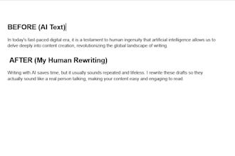 humanize ai for you