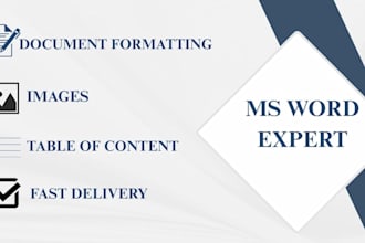 design a professional microsoft word document