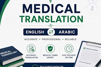 translate between arabic and english professionally