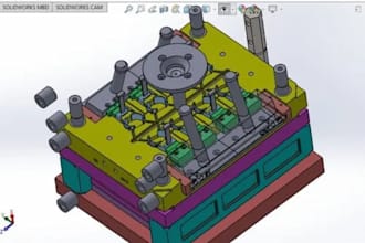 make 3d cad models and silicone mold designs for any product