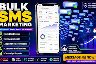 send bulk sms marketing, text camapign message and sms blast