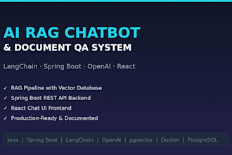 build a custom ai agent, rag chatbot, or document QA system with langchain