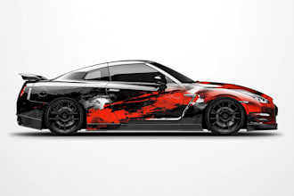 design professional vehicle wrap, car wrap, van wrap