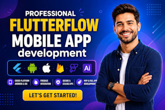 be your flutterflow developer, flutterflow app, flutterflow mvp, bubble io