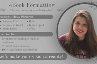 format your book for electronic and print publication