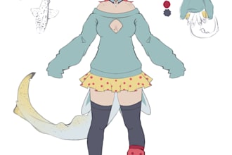 make vtuber model,character design,outfit designuwu