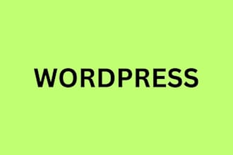 create a wordpress website for your business