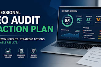 do a professional SEO audit and action plan recommendations