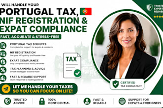 handle your portugal tax, nif registration and expat compliance fast