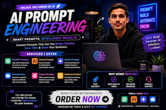 be your professional ai prompt engineer for chatgpt, claude, gemini