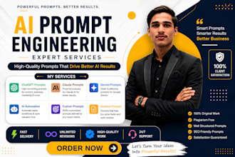 be your professional ai prompt engineer for chatgpt, claude, gemini