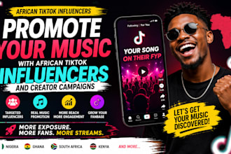promote your music with african tiktok influencers and creator campaigns