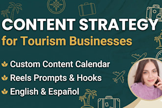 create a instagram content strategy for your tourism business