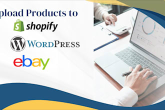 upload products to shopify store