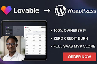 convert lovable ai website to wordpress elementor debugging lovable ai website