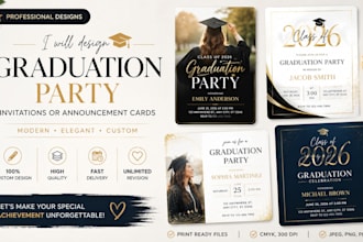 design personalized graduation invitations, announcements and keepsake cards