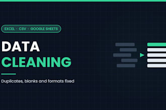 clean and deduplicate excel, CSV, or google sheets data
