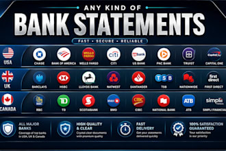 reconcile bank statement PDF to editable format
