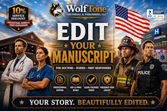 edit your medical, nursing, or healthcare book
