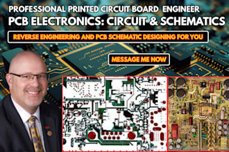 do reverse engineering and pcb schematic designing for you
