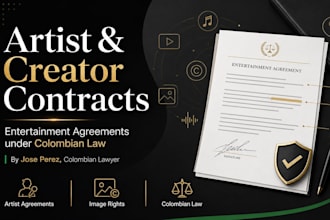 draft artist creator and entertainment contracts