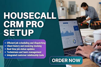 set up and optimize your housecall pro CRM