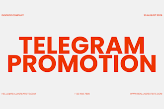 do telegram promotion, telegram group, telegram marketing ,telegram channel
