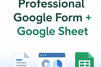create online form with sheet for data collection