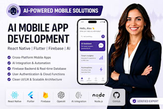 do react native ai mobile app development flutter firebase ai integration