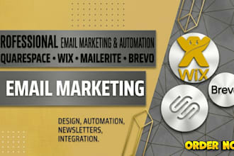 squarespace wix mailerite email marketing campaign automation brevo newsletter
