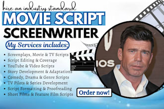 write movie script screenplay film script screenwriting horror script stage play