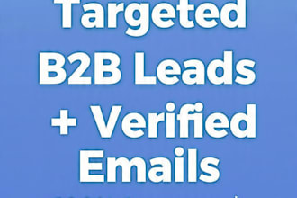 find targeted b2b leads for your business