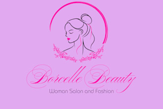 feminine and stylish logo design for beauty businesses
