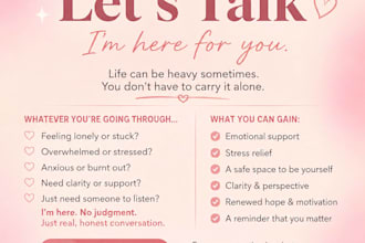empathetic listening and supportive conversation