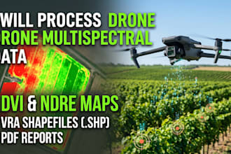 multispectral surveys and ndvi ndre prescription maps