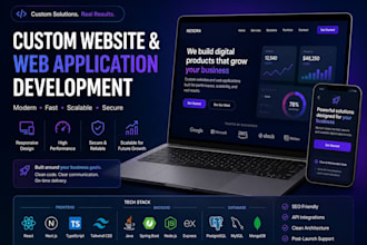 build a professional website or web application