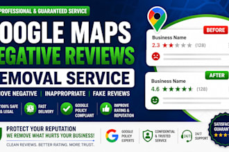 report gmb remove fake harmful negative google maps and business reviews
