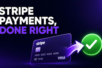integrate stripe payments, subscriptions and connect payouts