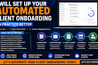 set up your automated client onboarding in practice better, jobthread, jobnimbus
