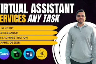 be your virtual assistant in english and spanish
