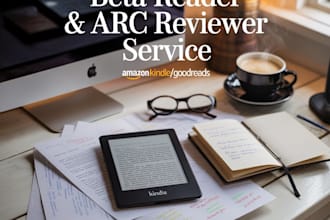 be your professional amazon kindle books arc reader advanced reader copy